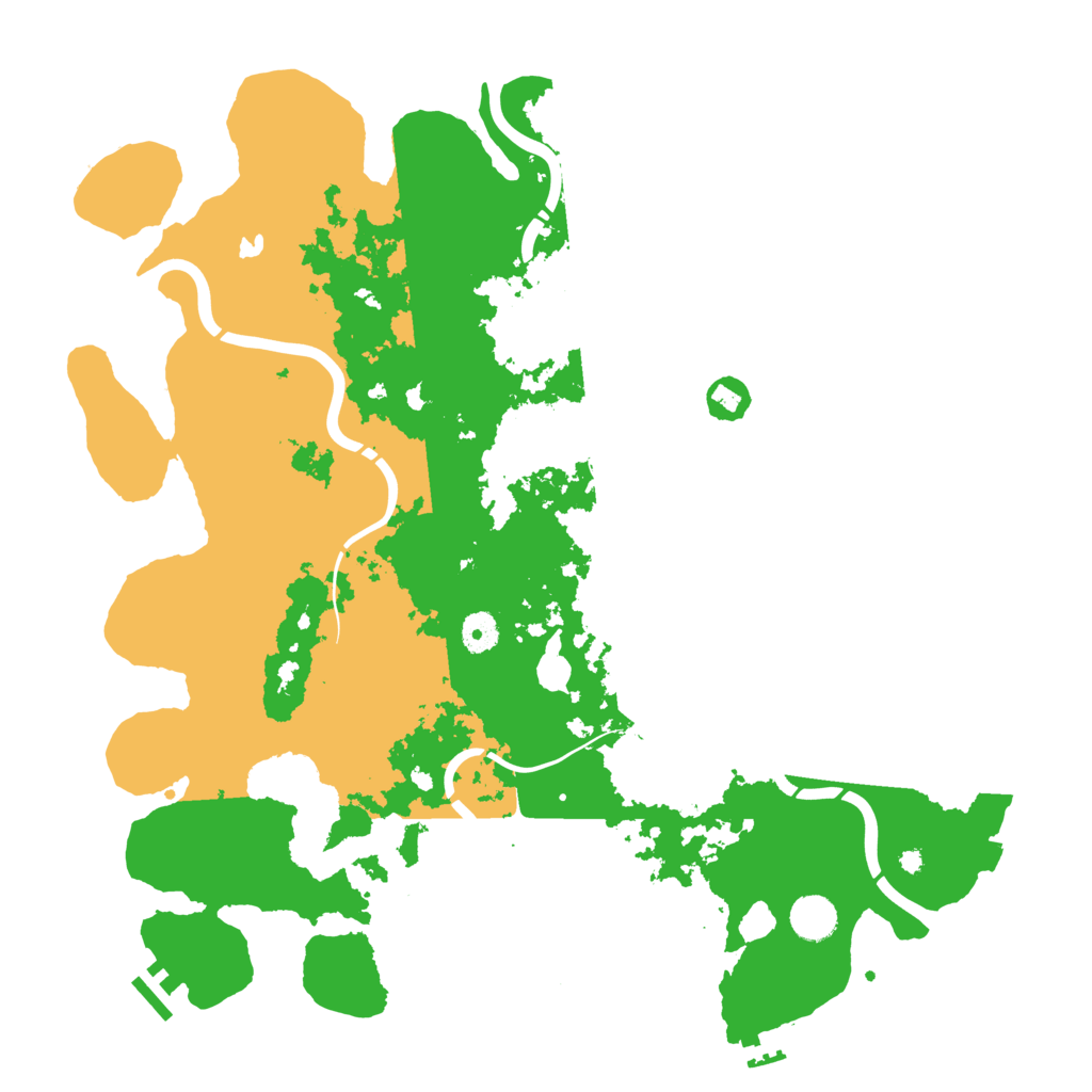 Biome Rust Map: Procedural Map, Size: 4250, Seed: 1037991841