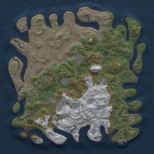 Thumbnail Rust Map: Procedural Map, Size: 4500, Seed: 1559251203, 20 Monuments