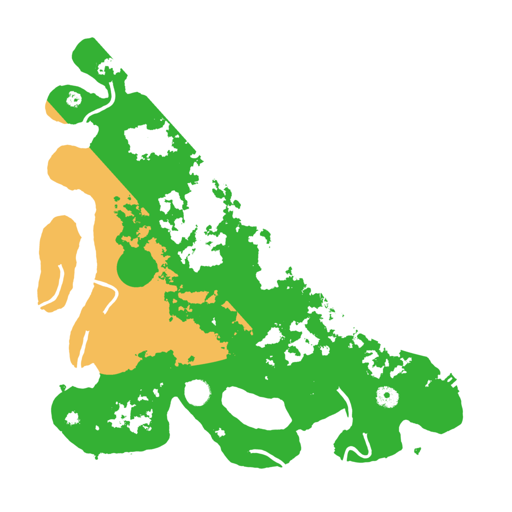 Biome Rust Map: Procedural Map, Size: 3500, Seed: 781673050