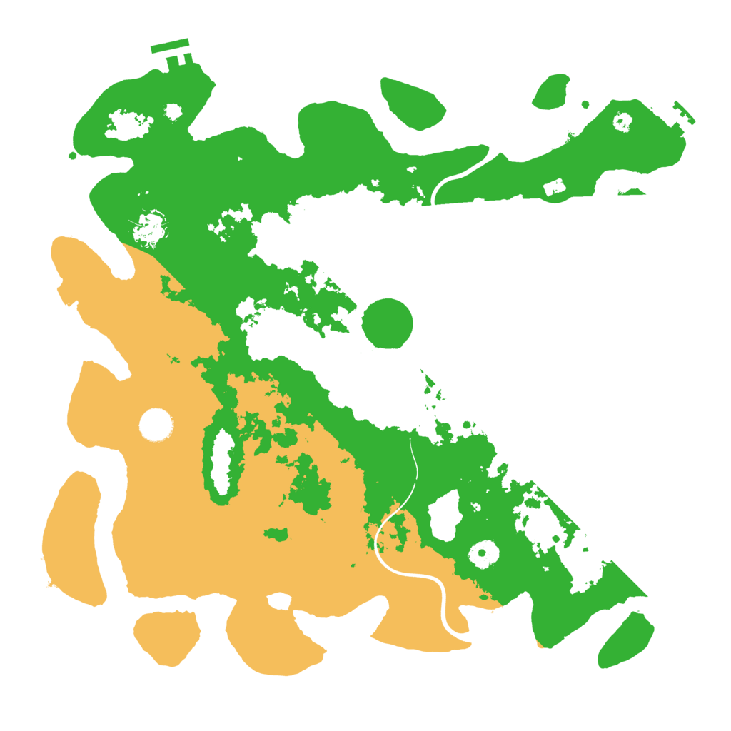 Biome Rust Map: Procedural Map, Size: 3850, Seed: 2048906554