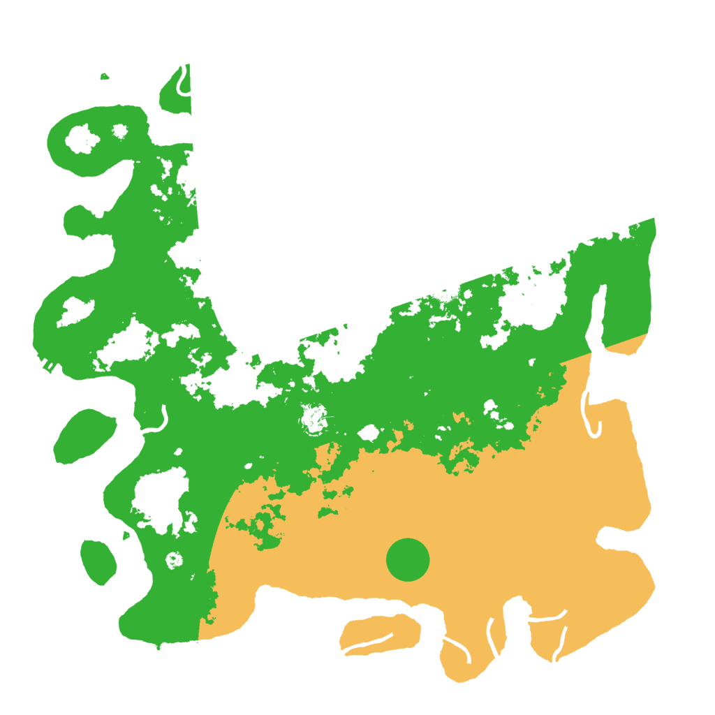 Biome Rust Map: Procedural Map, Size: 4350, Seed: 65