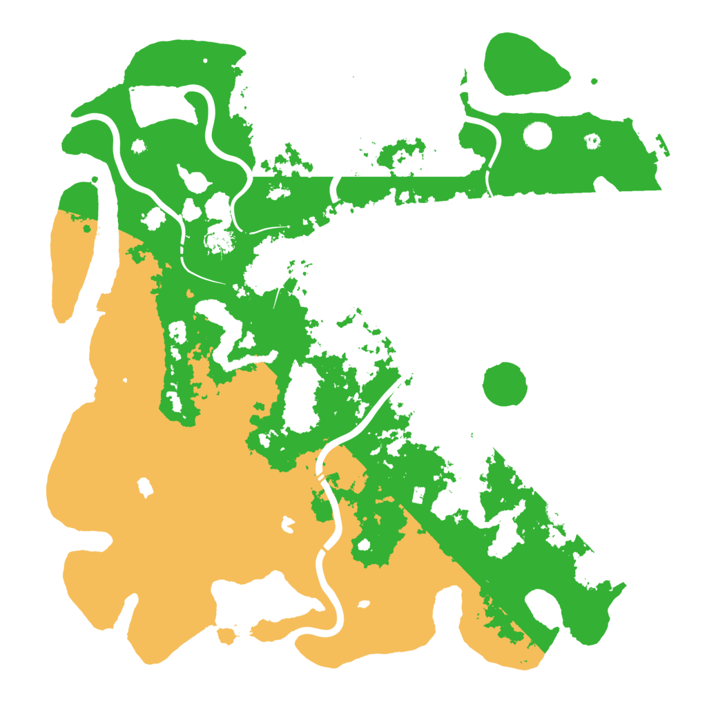 Biome Rust Map: Procedural Map, Size: 4500, Seed: 6354284