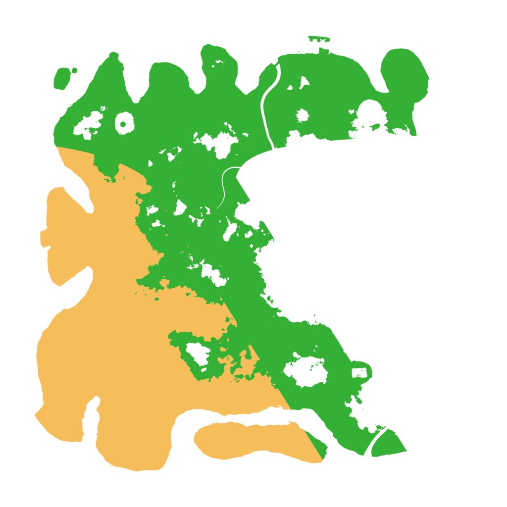 Biome Rust Map: Procedural Map, Size: 3600, Seed: 1656801559