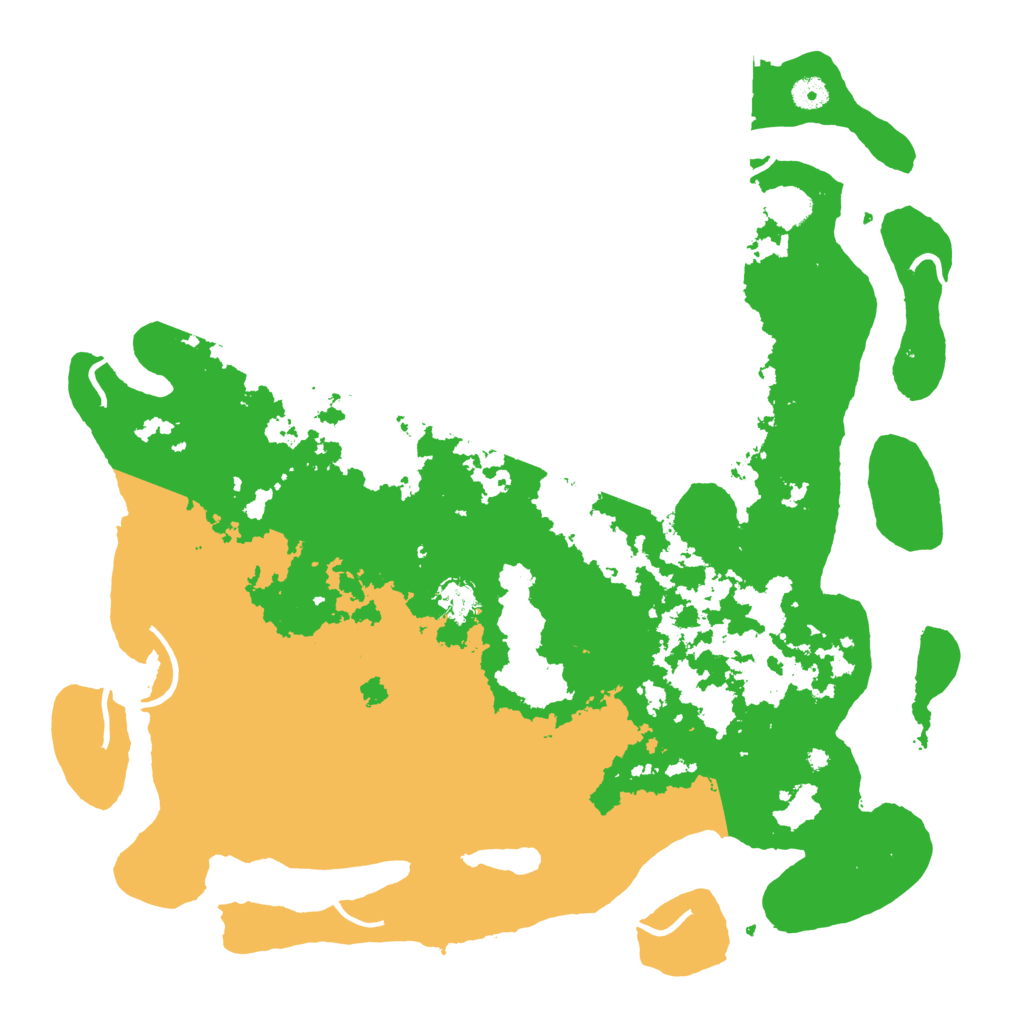 Biome Rust Map: Procedural Map, Size: 4500, Seed: 2048191753