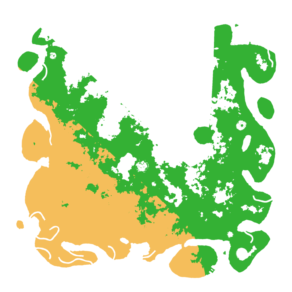 Biome Rust Map: Procedural Map, Size: 4500, Seed: 963942017