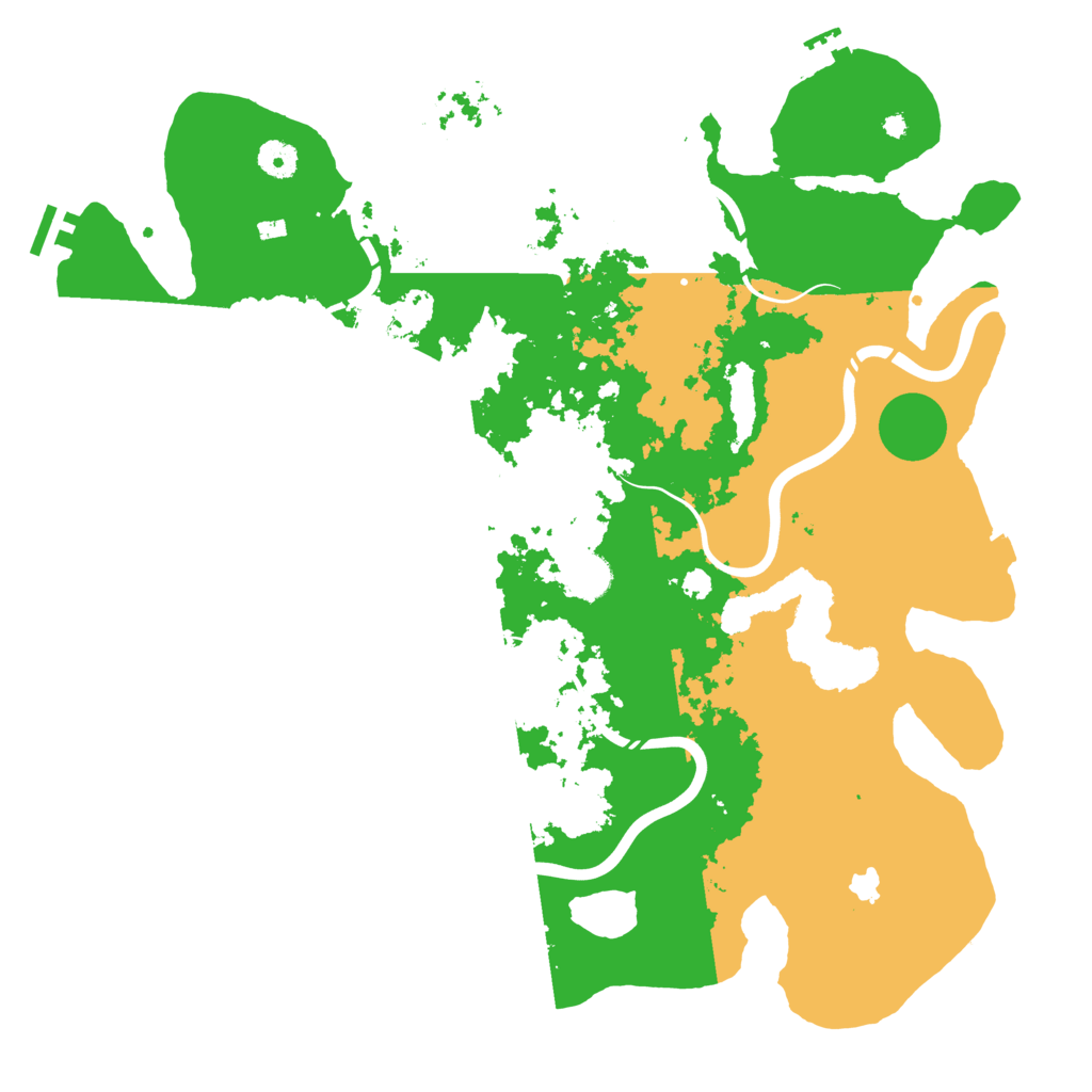Biome Rust Map: Procedural Map, Size: 4250, Seed: 1288886185