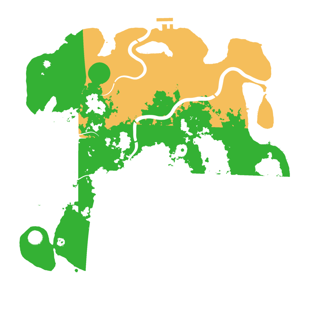 Biome Rust Map: Procedural Map, Size: 3850, Seed: 623433936