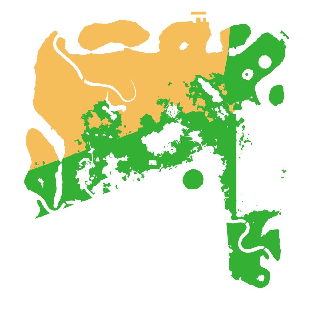 Biome Rust Map: Procedural Map, Size: 4250, Seed: 1215225412