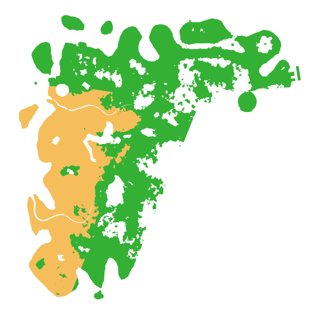 Biome Rust Map: Procedural Map, Size: 4500, Seed: 1122836108