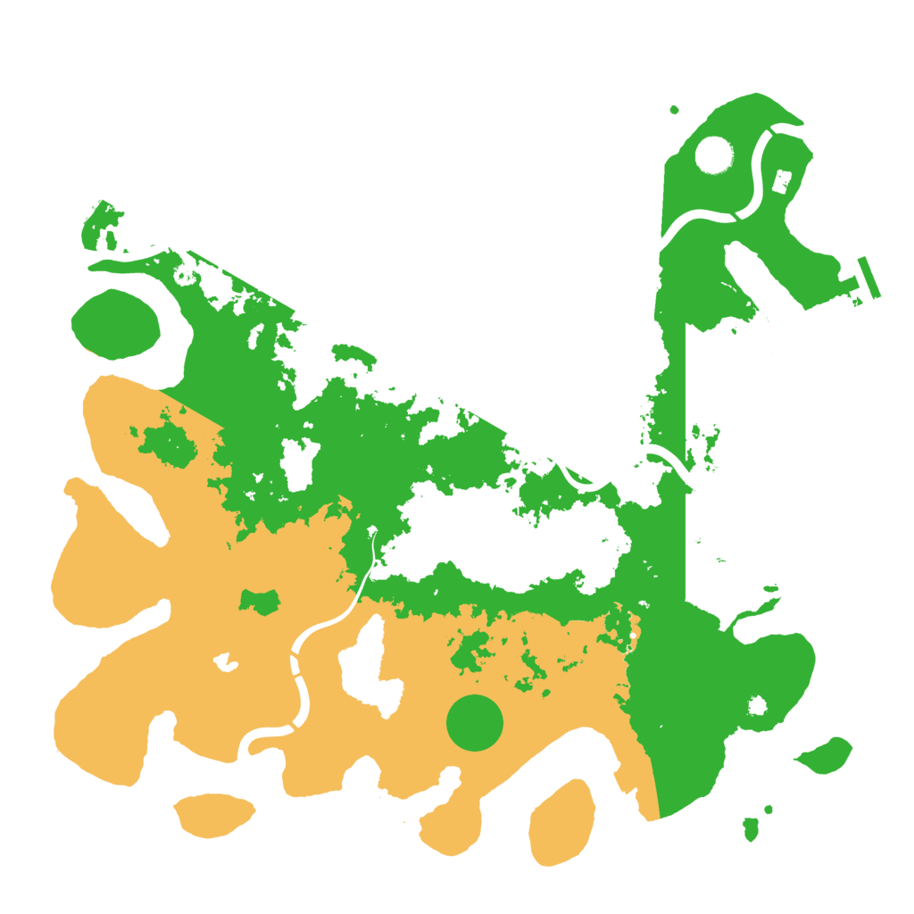 Biome Rust Map: Procedural Map, Size: 4250, Seed: 392046975