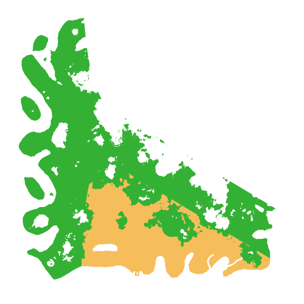 Biome Rust Map: Procedural Map, Size: 4250, Seed: 683865655