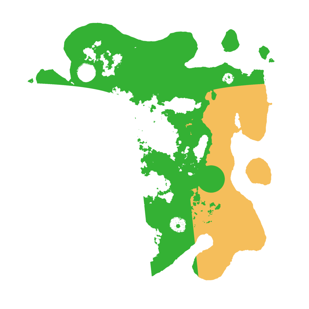 Biome Rust Map: Procedural Map, Size: 3000, Seed: 1762701706