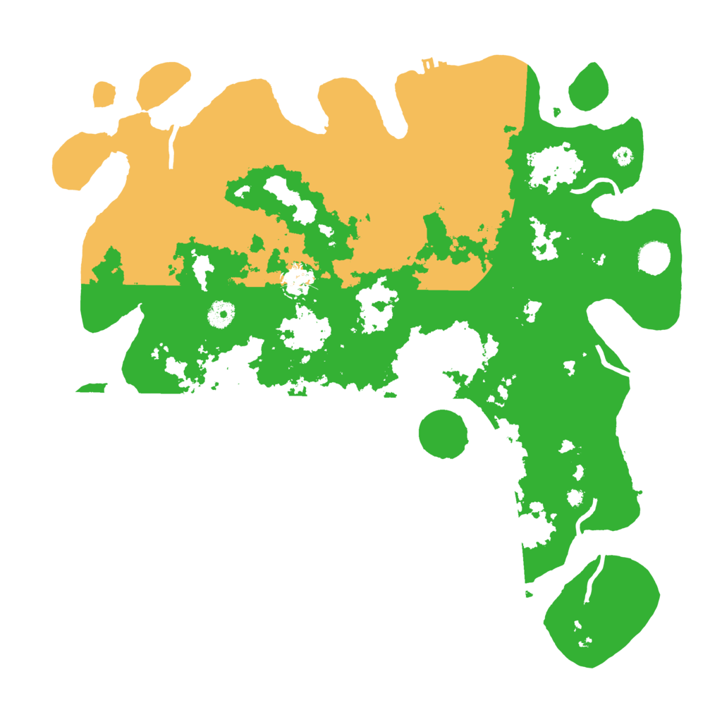 Biome Rust Map: Procedural Map, Size: 4000, Seed: 27141815