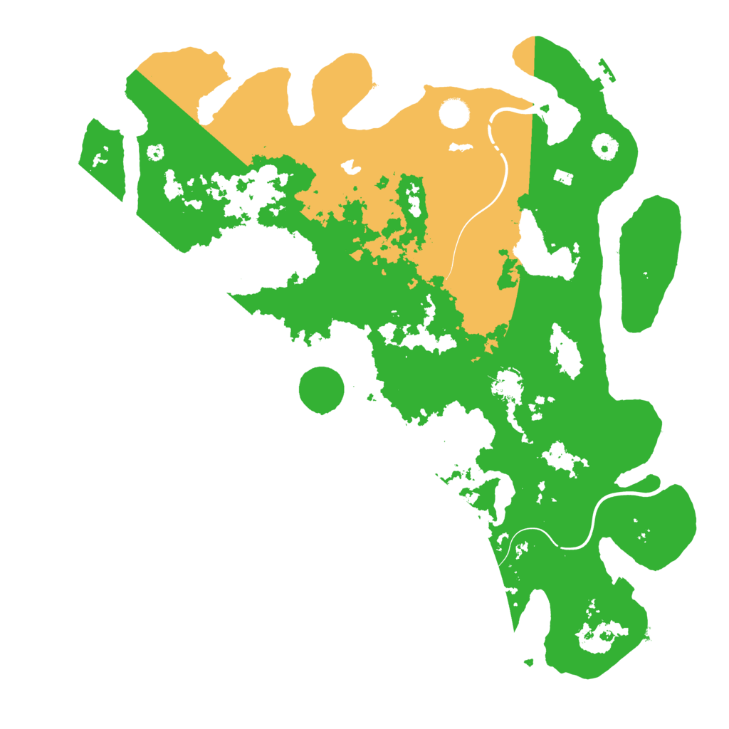 Biome Rust Map: Procedural Map, Size: 4250, Seed: 1195228432