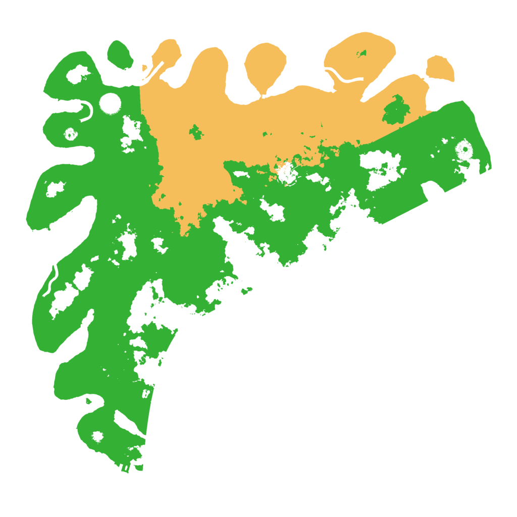 Biome Rust Map: Procedural Map, Size: 4250, Seed: 5050