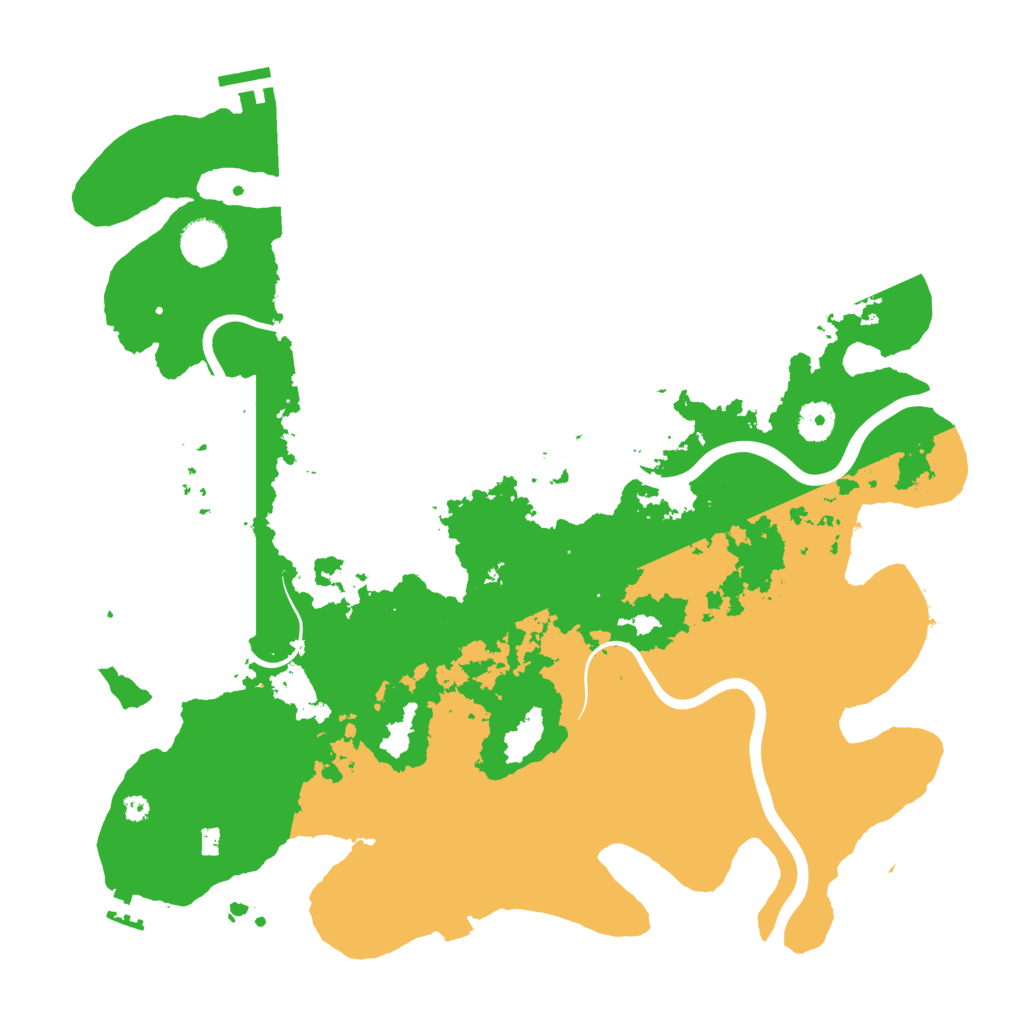 Biome Rust Map: Procedural Map, Size: 3950, Seed: 1812940294