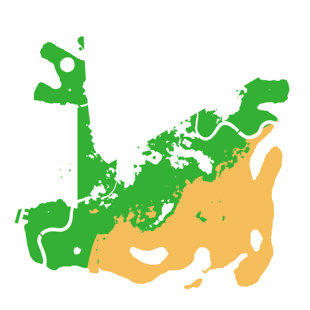 Biome Rust Map: Procedural Map, Size: 3750, Seed: 2093265148