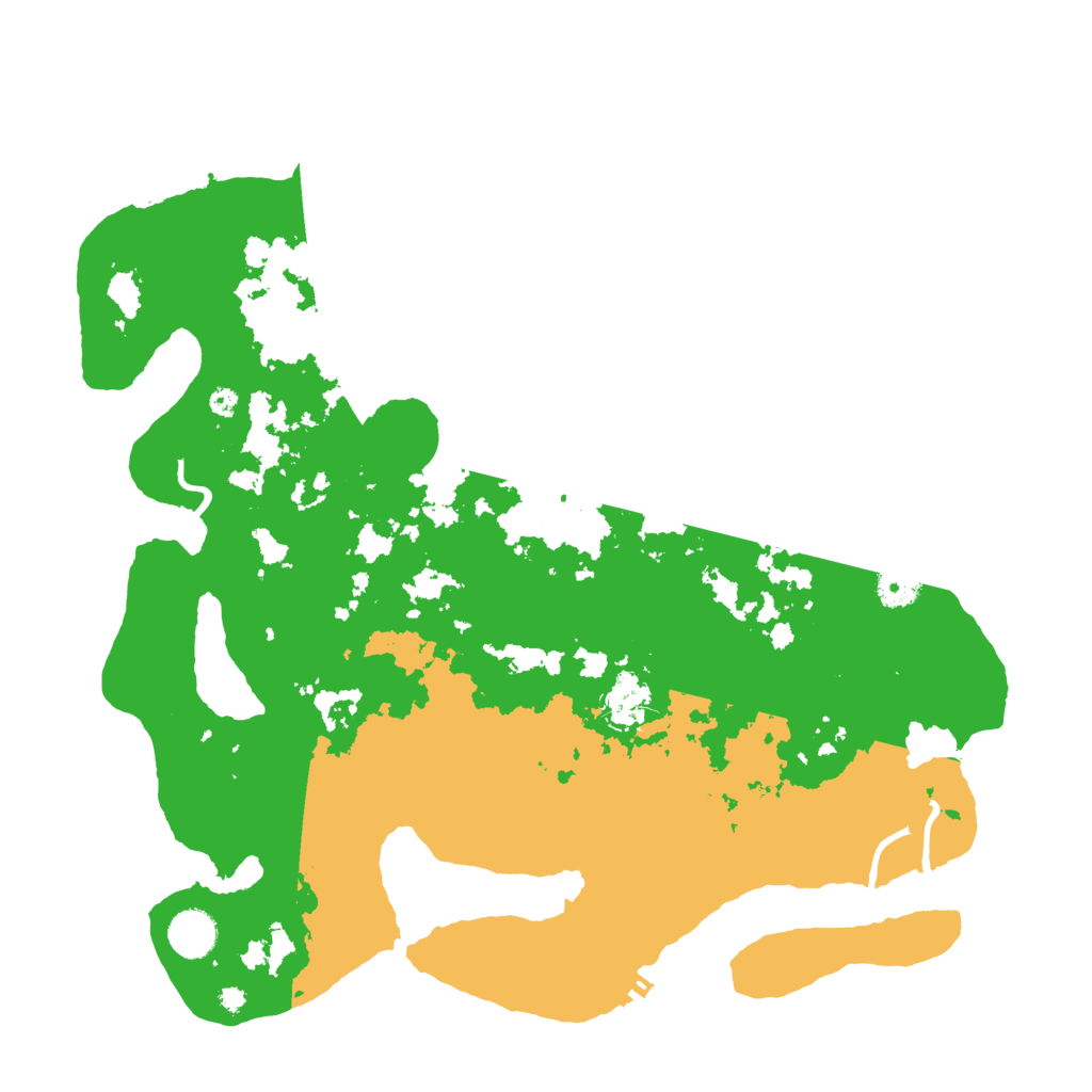 Biome Rust Map: Procedural Map, Size: 3950, Seed: 1206812891