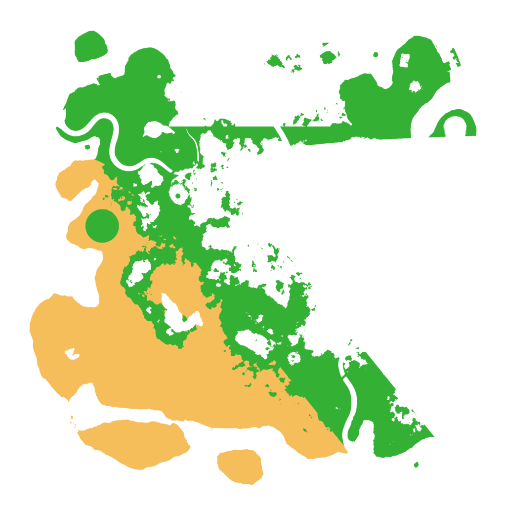 Biome Rust Map: Procedural Map, Size: 4000, Seed: 1069336452