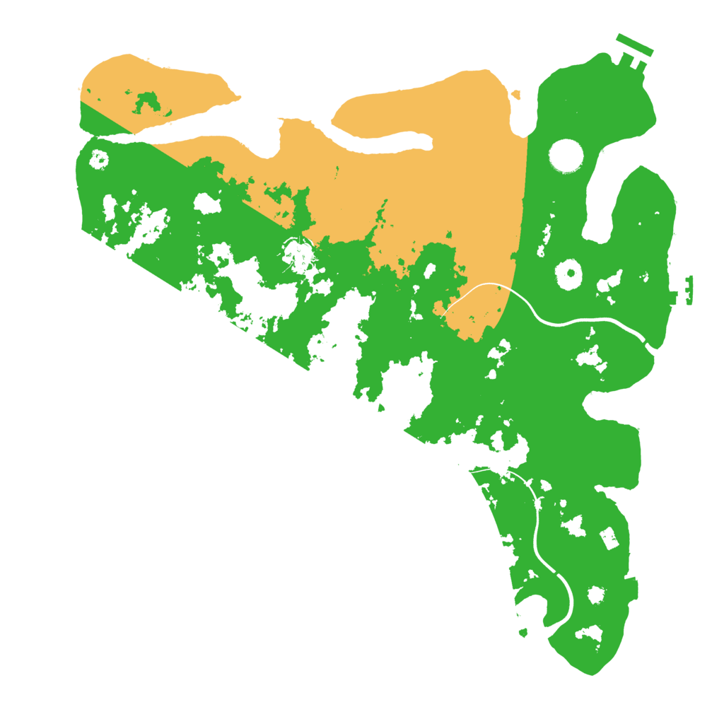 Biome Rust Map: Procedural Map, Size: 3750, Seed: 323786972