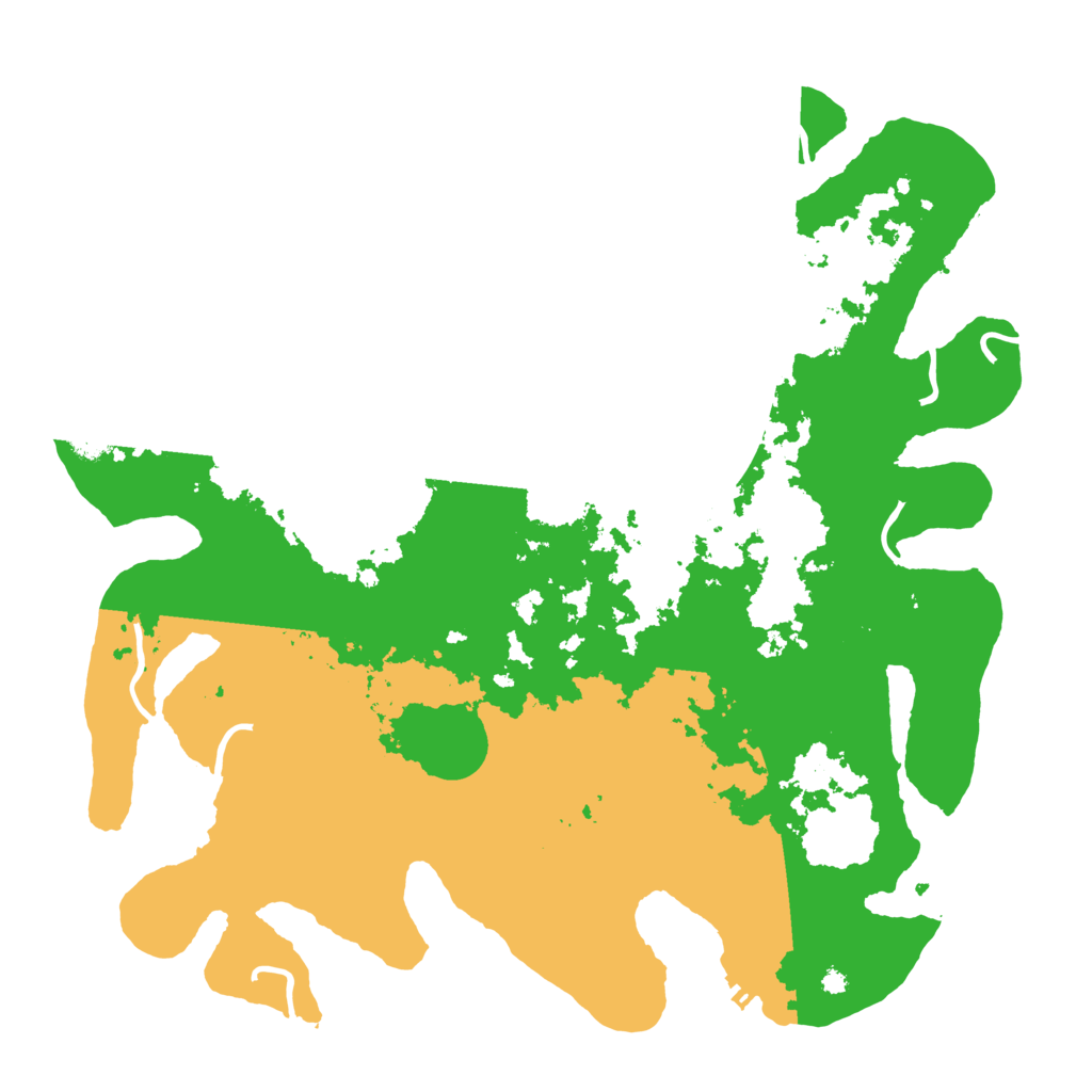 Biome Rust Map: Procedural Map, Size: 4050, Seed: 763953080