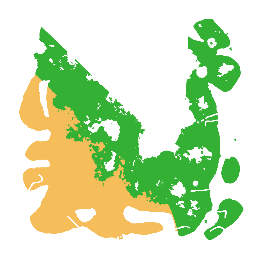 Biome Rust Map: Procedural Map, Size: 4050, Seed: 790807596