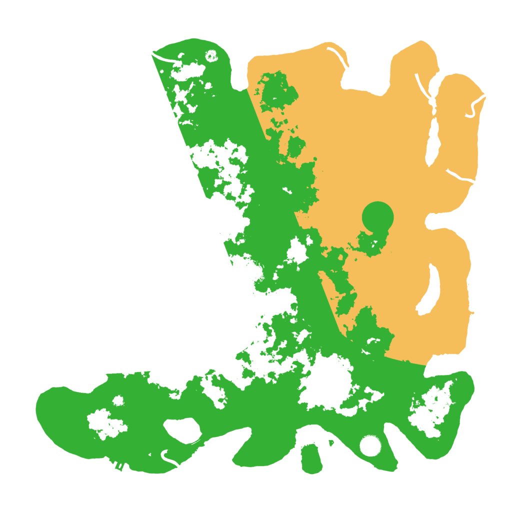 Biome Rust Map: Procedural Map, Size: 4250, Seed: 1156471243