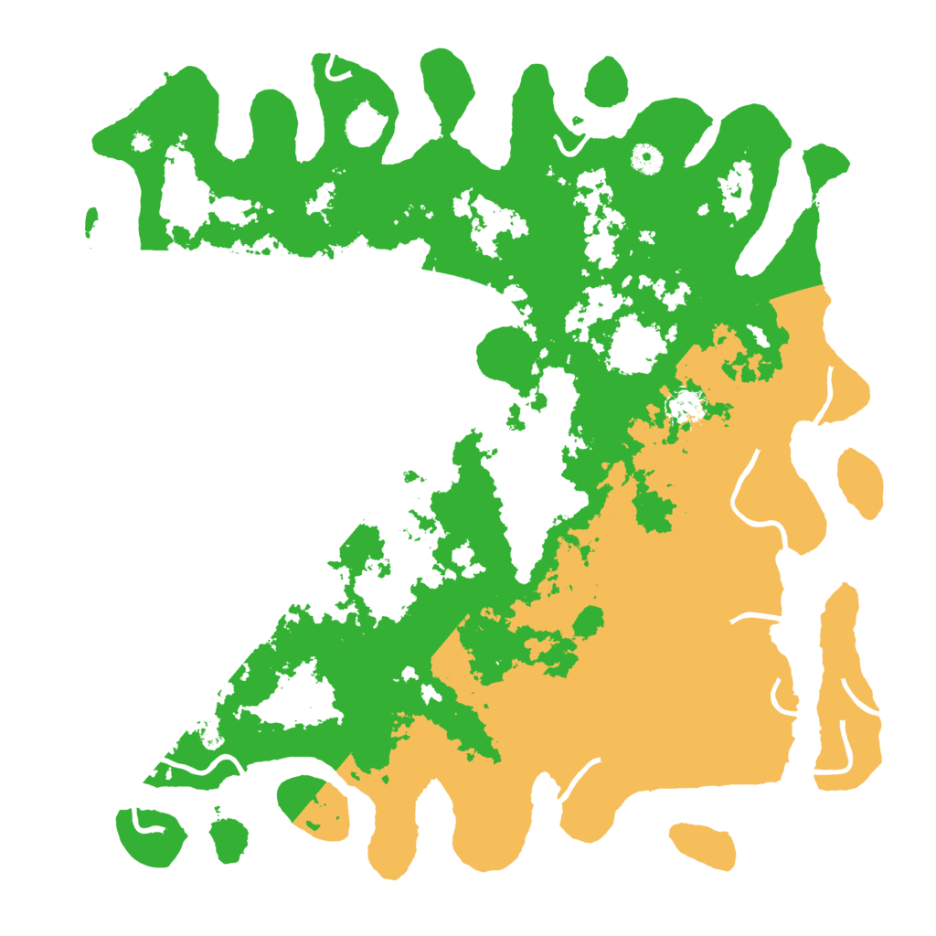 Biome Rust Map: Procedural Map, Size: 4500, Seed: 72910