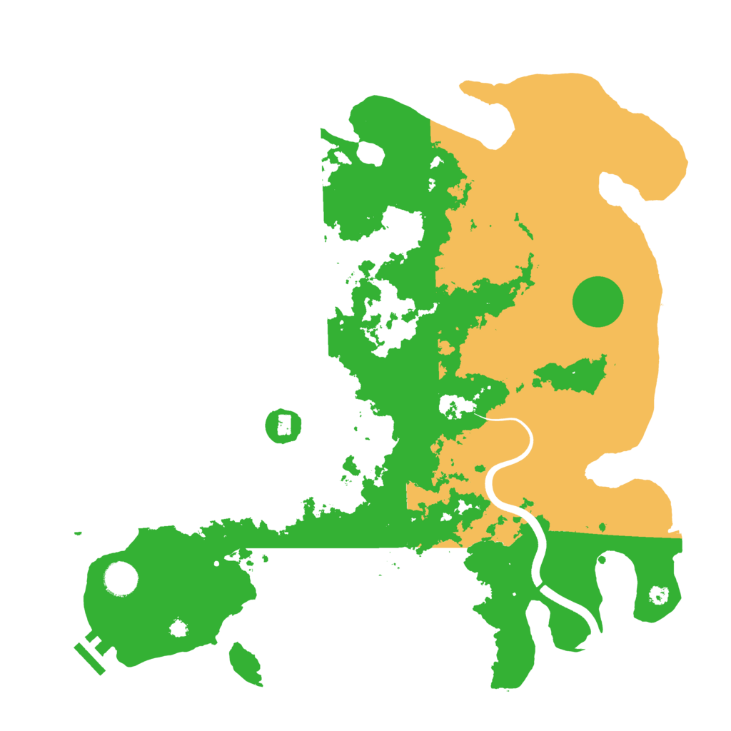 Biome Rust Map: Procedural Map, Size: 3800, Seed: 531678924