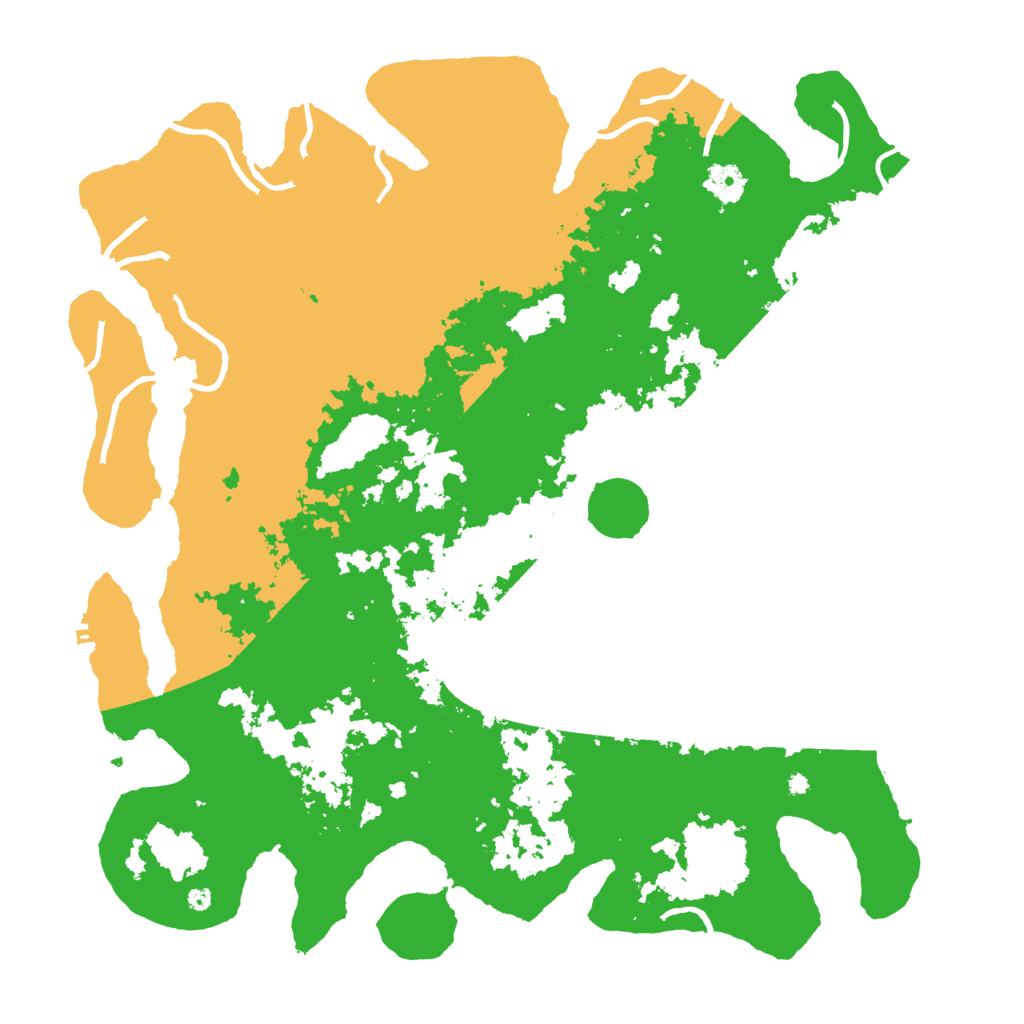 Biome Rust Map: Procedural Map, Size: 4500, Seed: 26093240