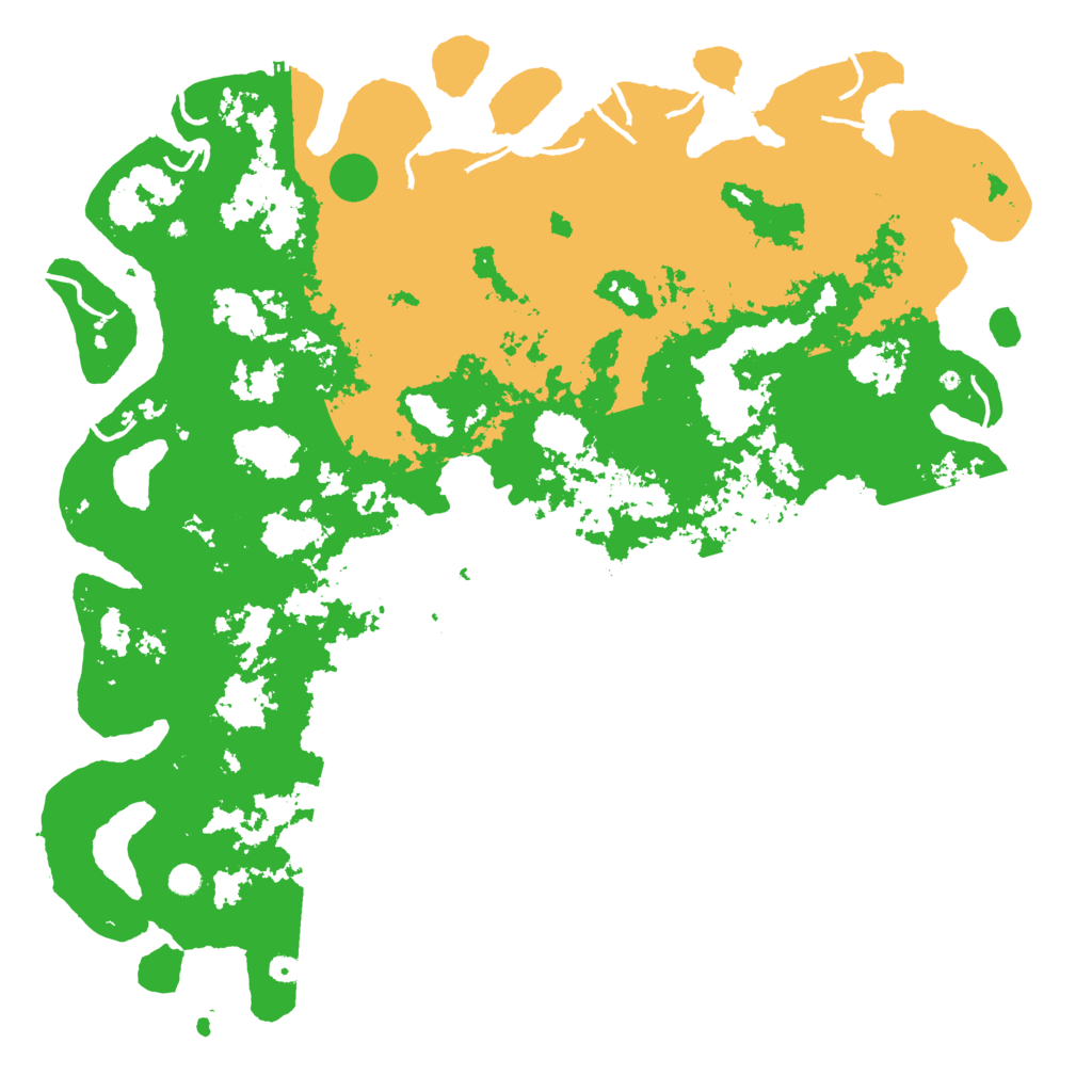 Biome Rust Map: Procedural Map, Size: 6000, Seed: 899960