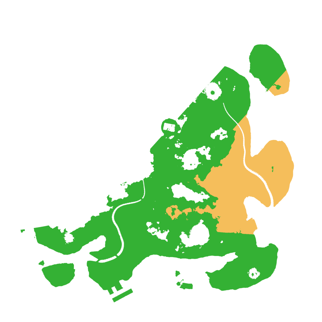 Biome Rust Map: Procedural Map, Size: 3000, Seed: 1920392685