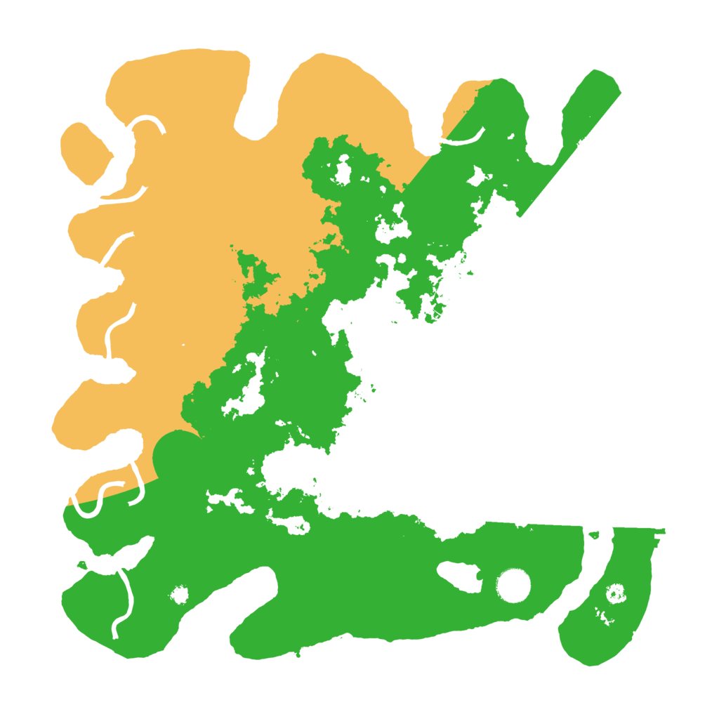 Biome Rust Map: Procedural Map, Size: 3700, Seed: 653239928