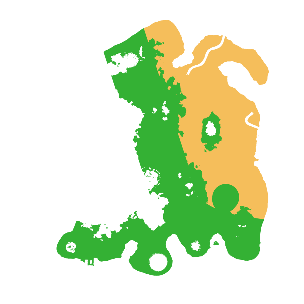 Biome Rust Map: Procedural Map, Size: 3000, Seed: 1503349039
