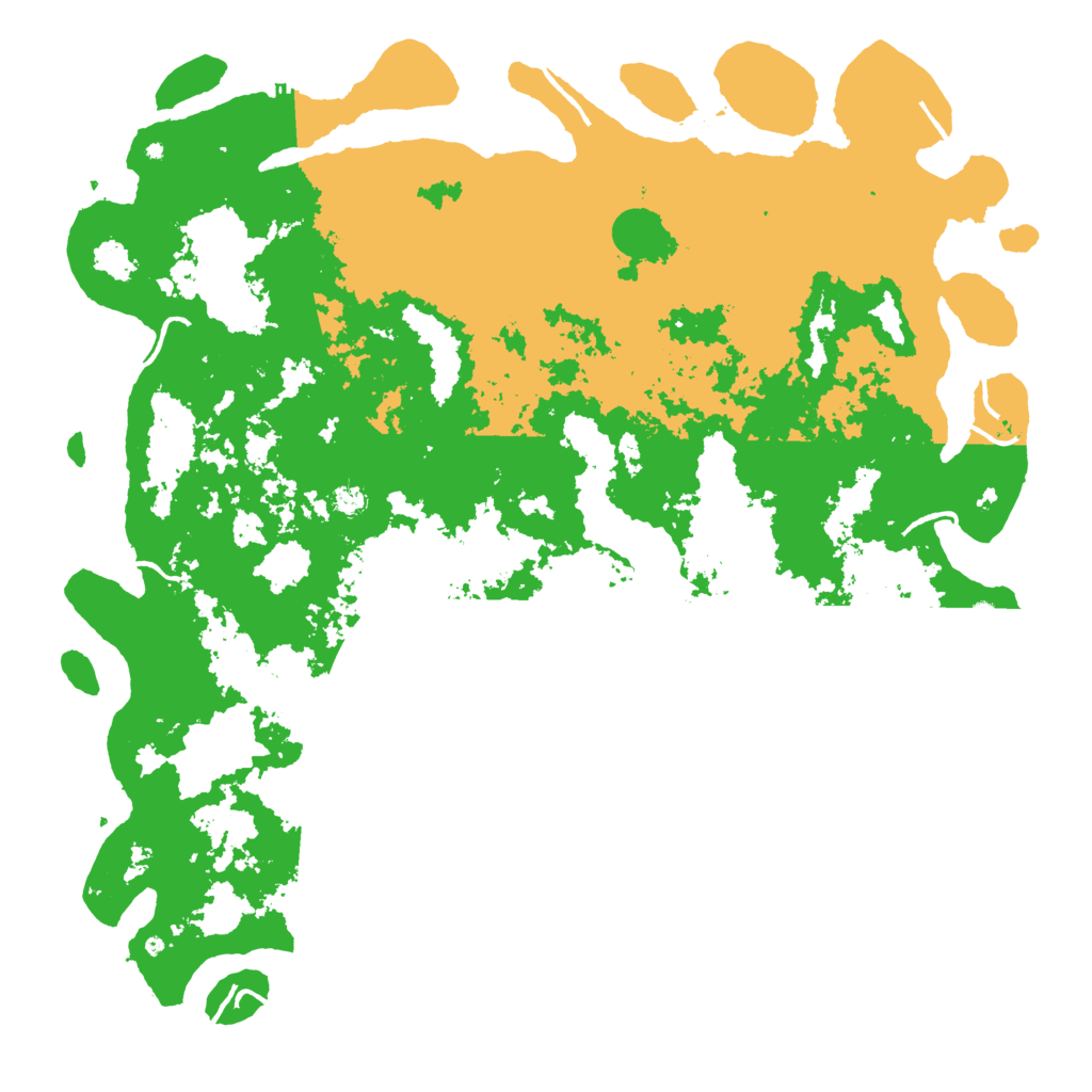 Biome Rust Map: Procedural Map, Size: 6000, Seed: 943037