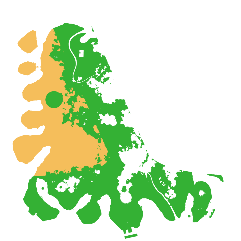 Biome Rust Map: Procedural Map, Size: 3750, Seed: 273842595