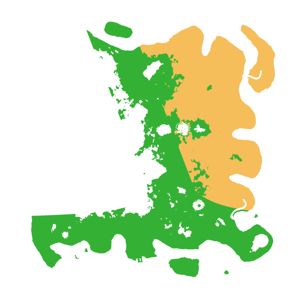 Biome Rust Map: Procedural Map, Size: 4000, Seed: 272322