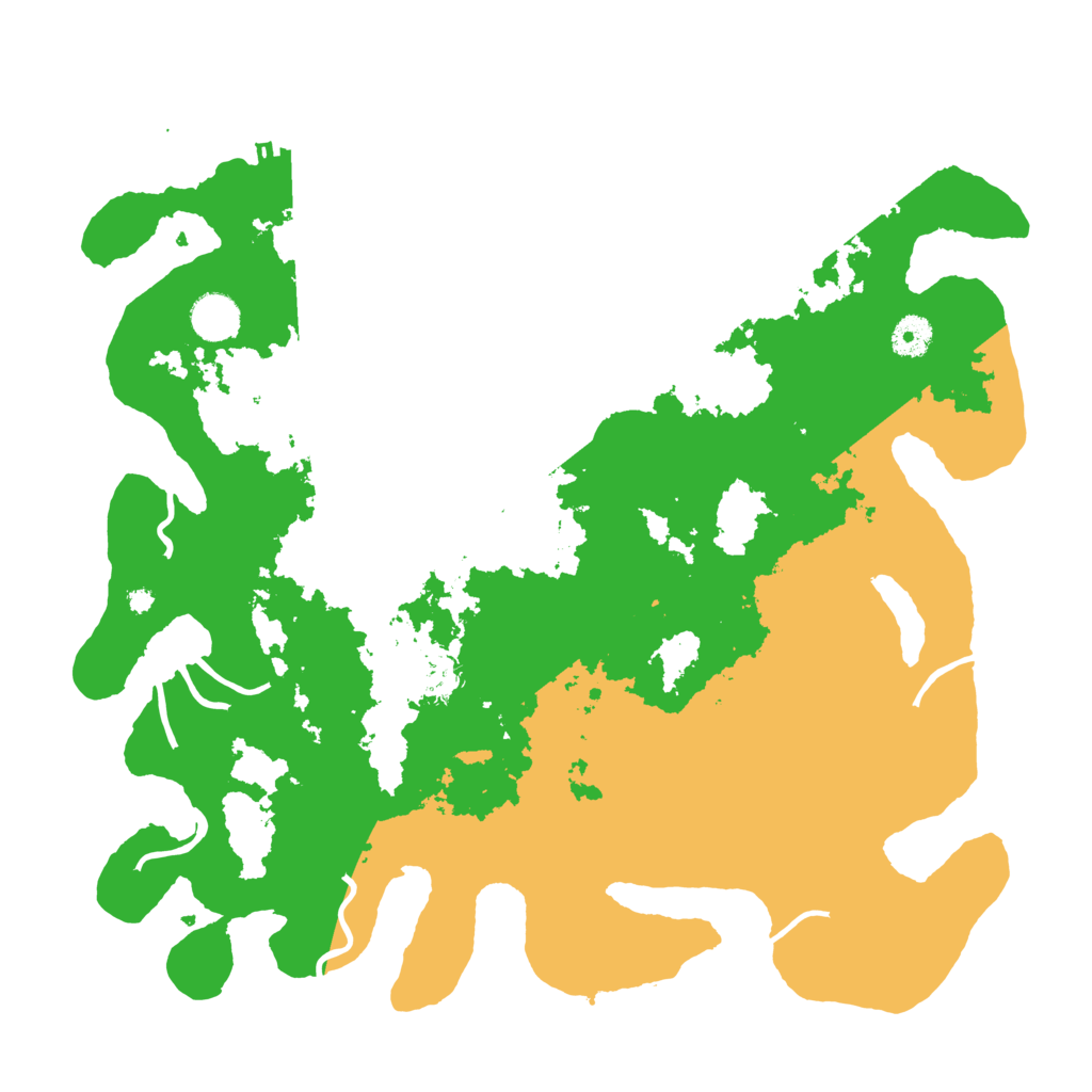Biome Rust Map: Procedural Map, Size: 4000, Seed: 534273153