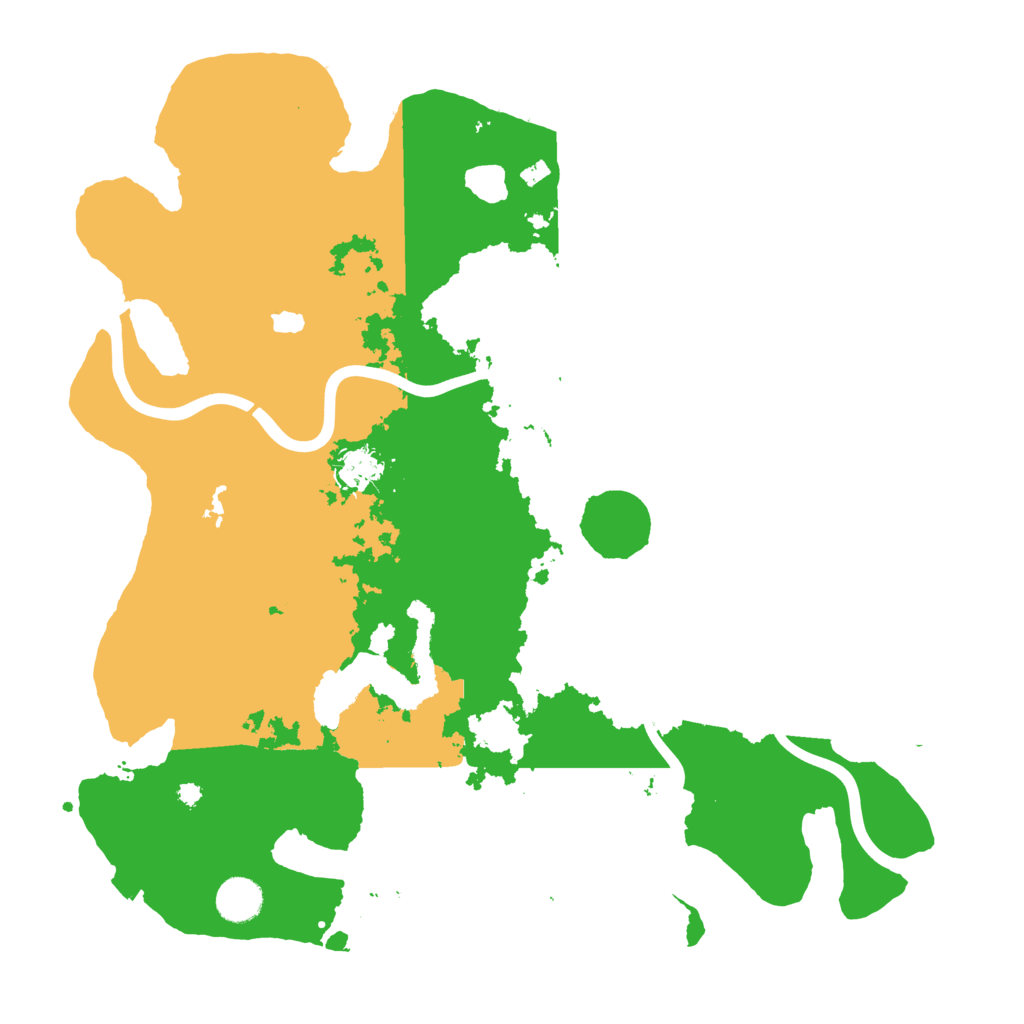 Biome Rust Map: Procedural Map, Size: 4000, Seed: 1538652362