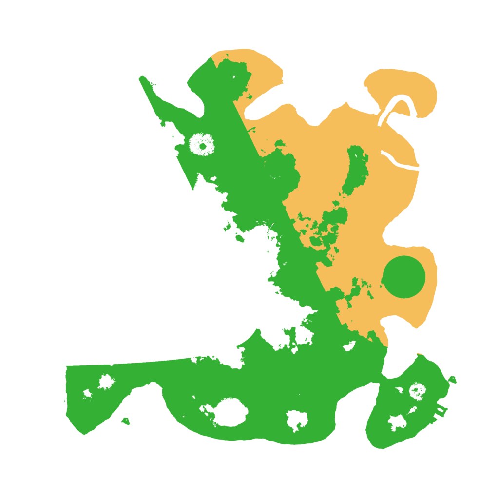 Biome Rust Map: Procedural Map, Size: 3096, Seed: 123456