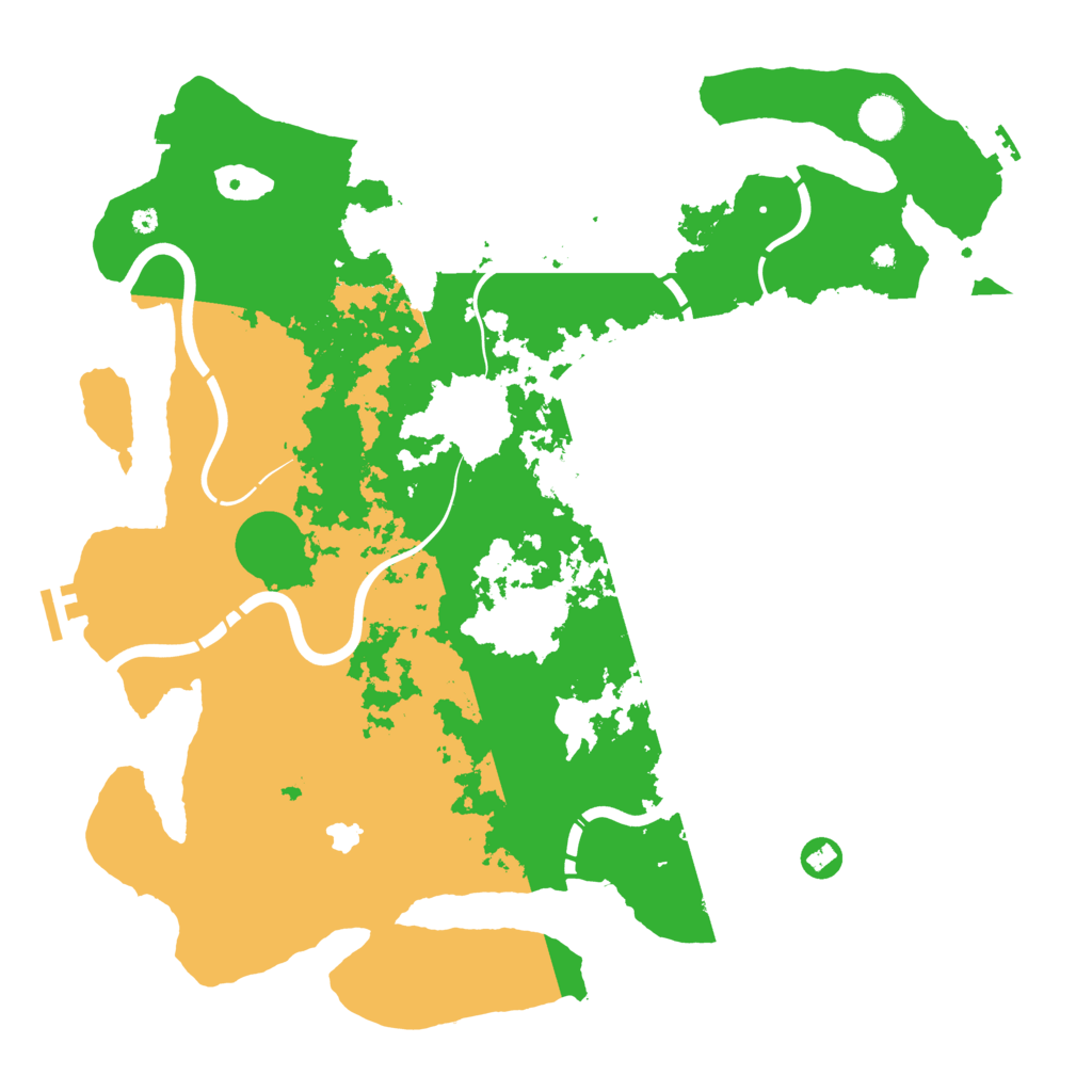 Biome Rust Map: Procedural Map, Size: 4250, Seed: 126891424