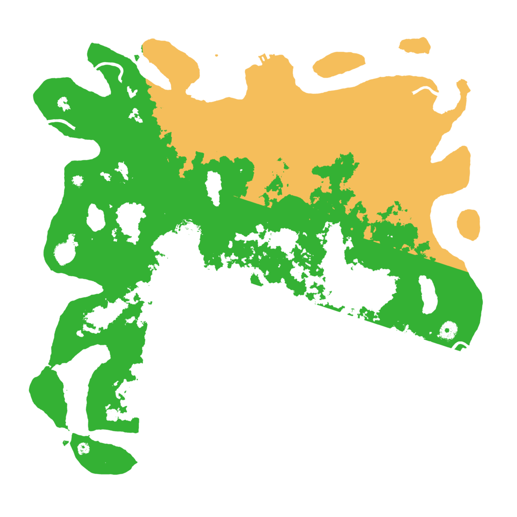 Biome Rust Map: Procedural Map, Size: 4400, Seed: 56231