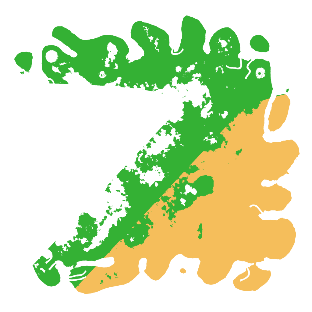 Biome Rust Map: Procedural Map, Size: 4500, Seed: 5151