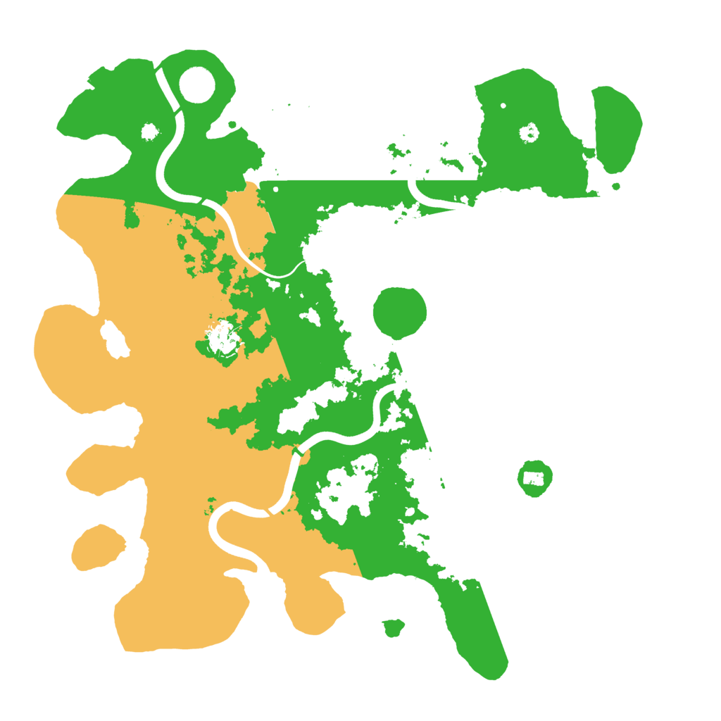 Biome Rust Map: Procedural Map, Size: 3800, Seed: 3631975
