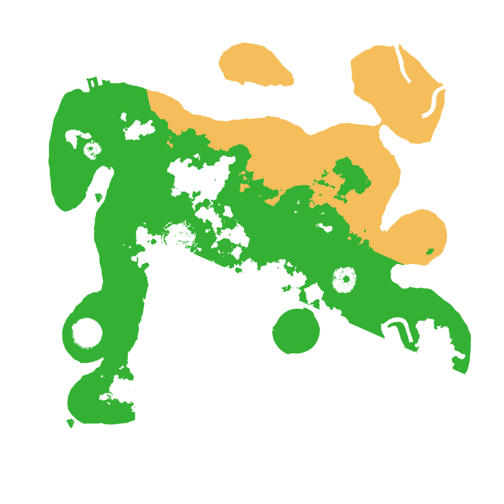 Biome Rust Map: Procedural Map, Size: 3000, Seed: 3765404