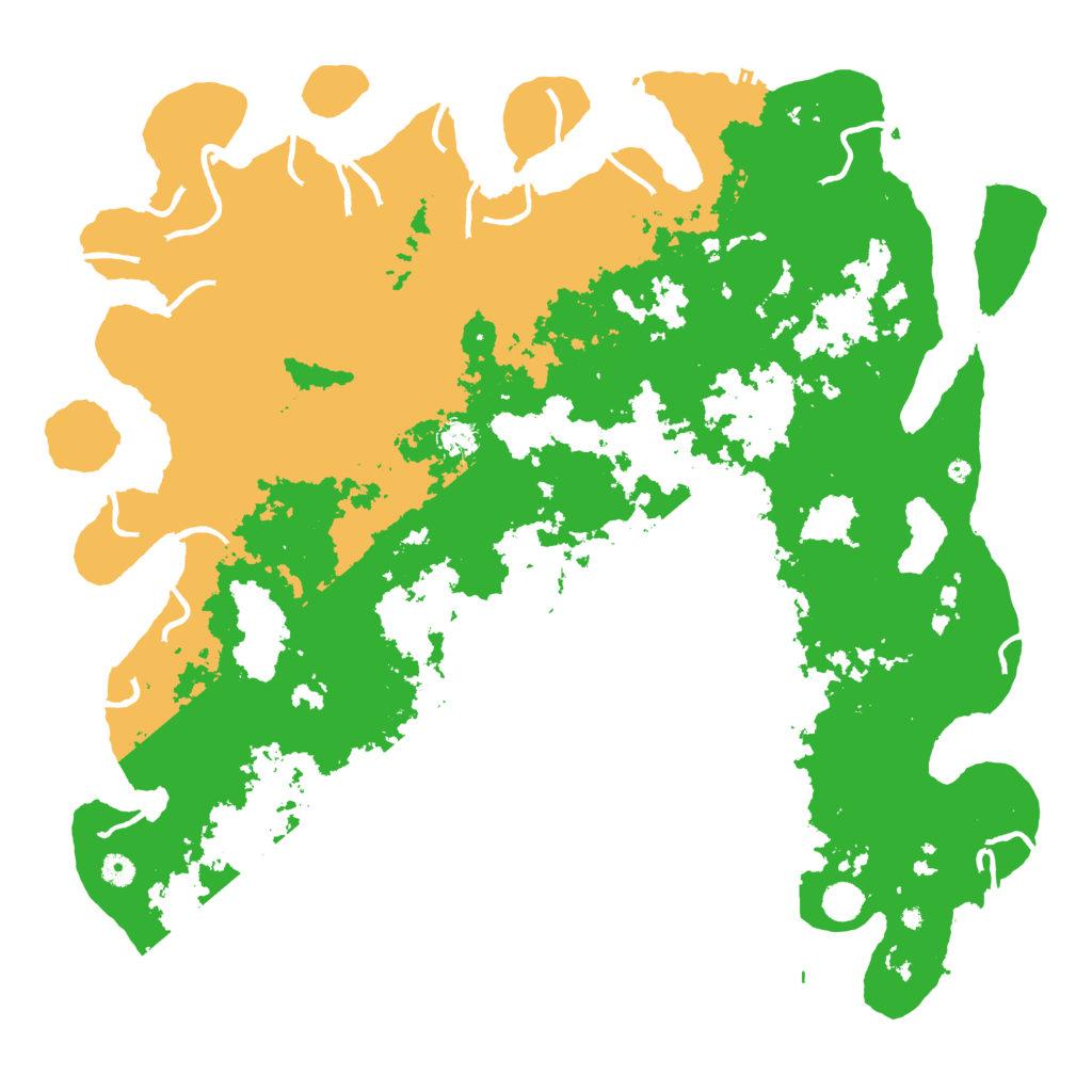 Biome Rust Map: Procedural Map, Size: 5000, Seed: 94986021