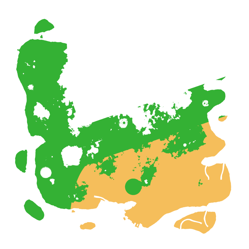 Biome Rust Map: Procedural Map, Size: 4000, Seed: 35600
