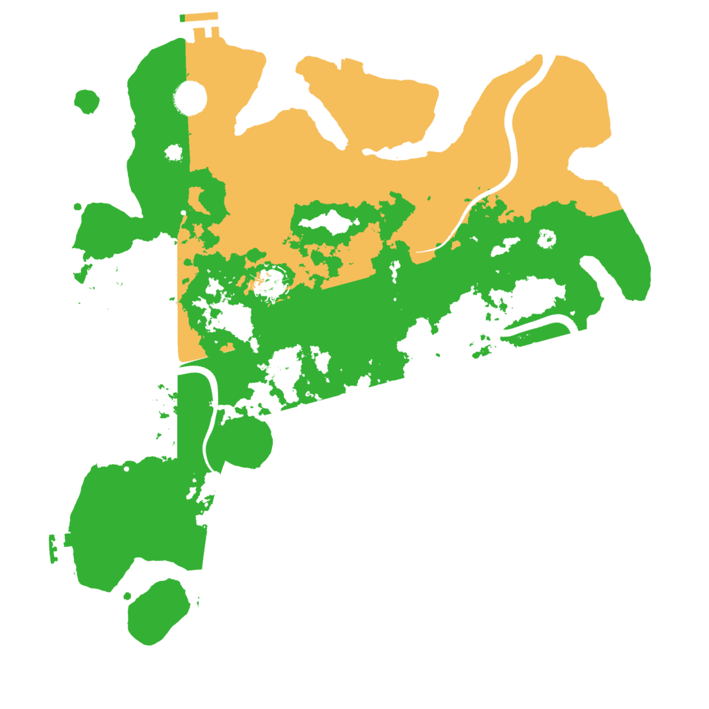 Biome Rust Map: Procedural Map, Size: 3750, Seed: 1788950740