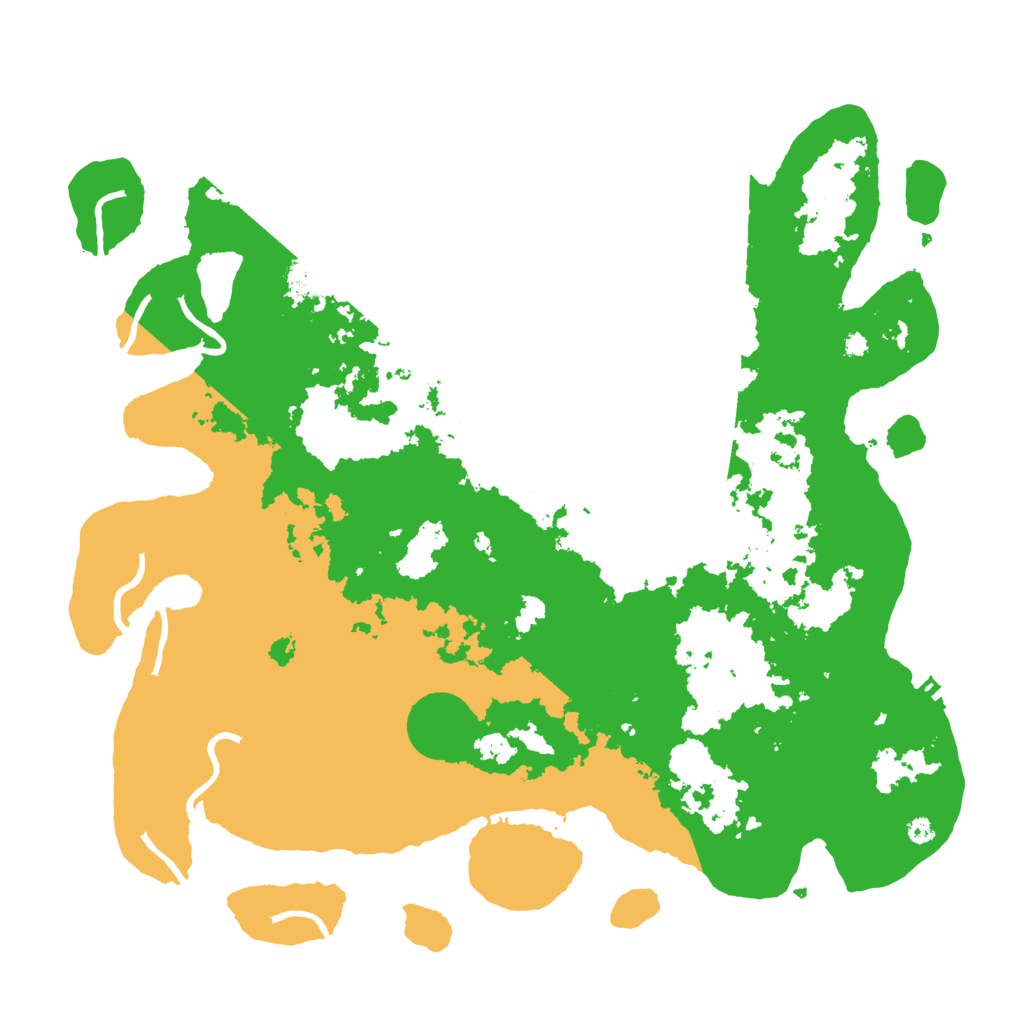Biome Rust Map: Procedural Map, Size: 4000, Seed: 15216