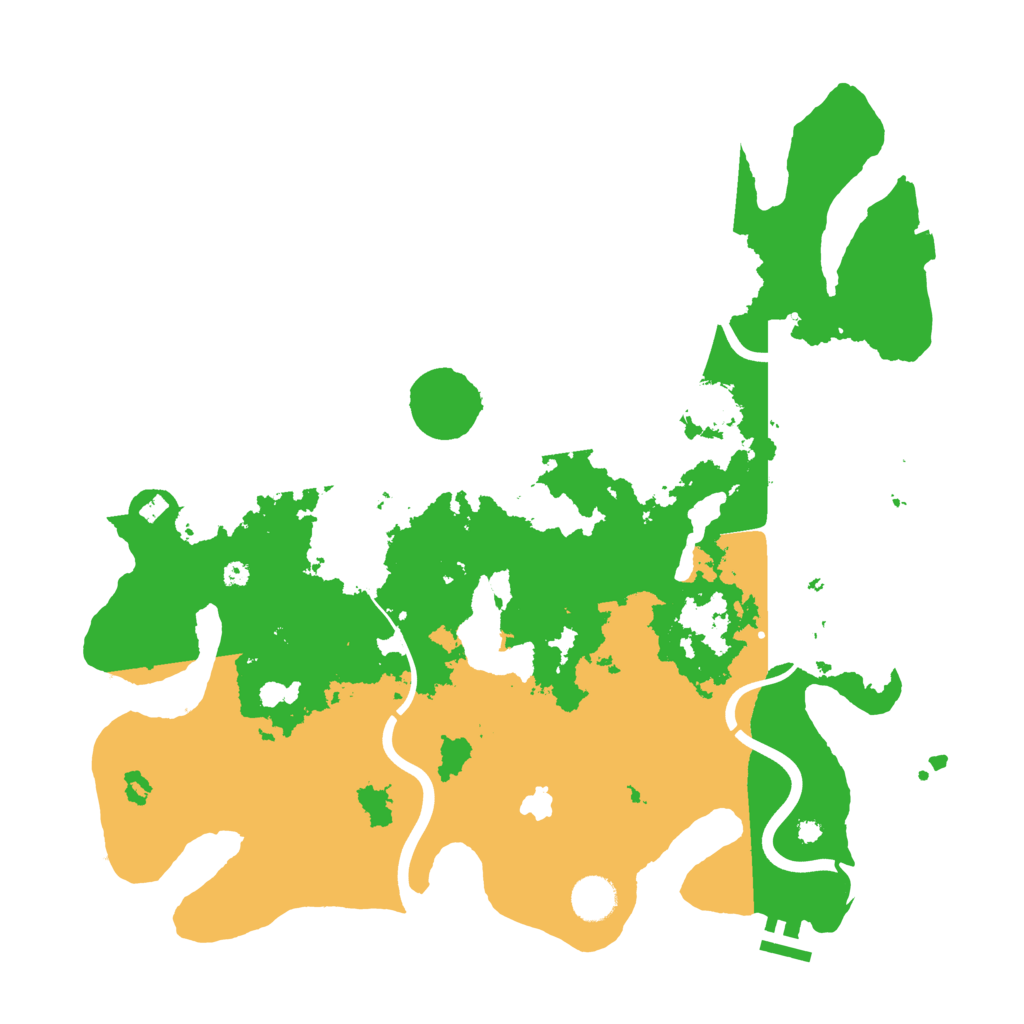 Biome Rust Map: Procedural Map, Size: 4000, Seed: 78042069